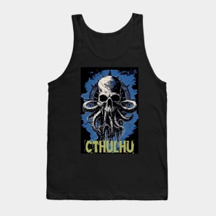 Cthulhu Skull 01 Tank Top